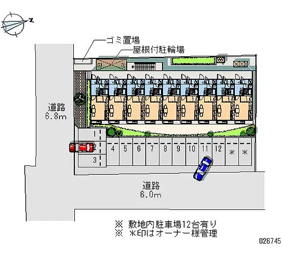 ★手数料０円★糸満市兼城　月極駐車場（LP）